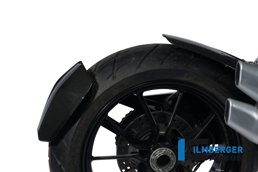 Rear splash guard carbon
