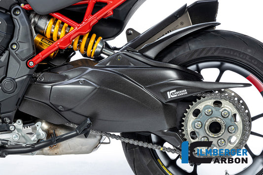 Swingarm cover with chainguard matt MTS/PP/RS