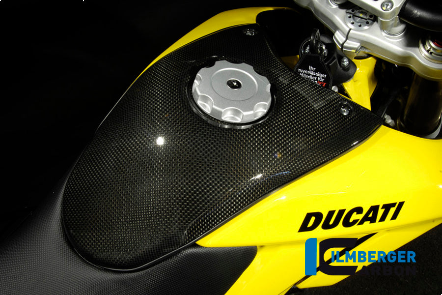 Tank cover carbon for Ducati Hypermotard 1100
