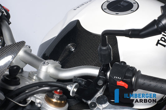 Tank cover top carbon