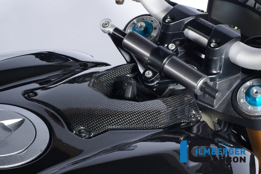 Ignition lock cover carbon