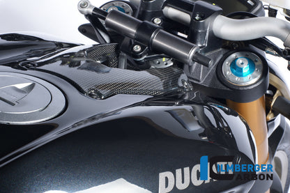 Ignition lock cover carbon