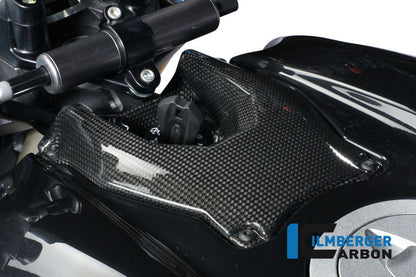 Ignition lock cover carbon