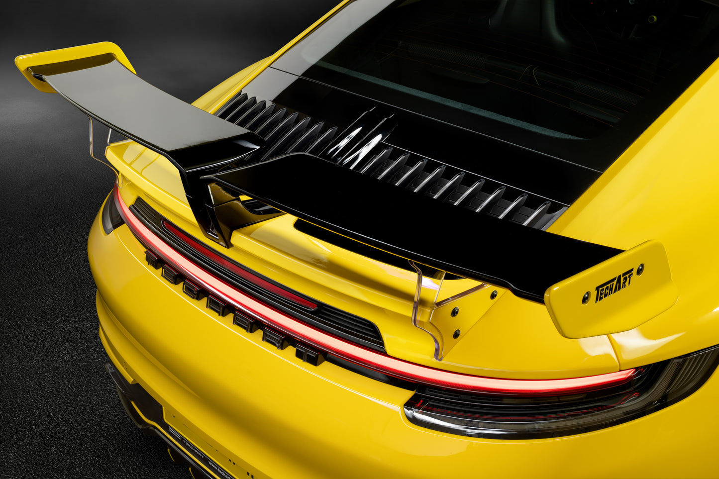 Porsche 992.1 Carrera Coupe Coupé Rear Spoiler II RoW