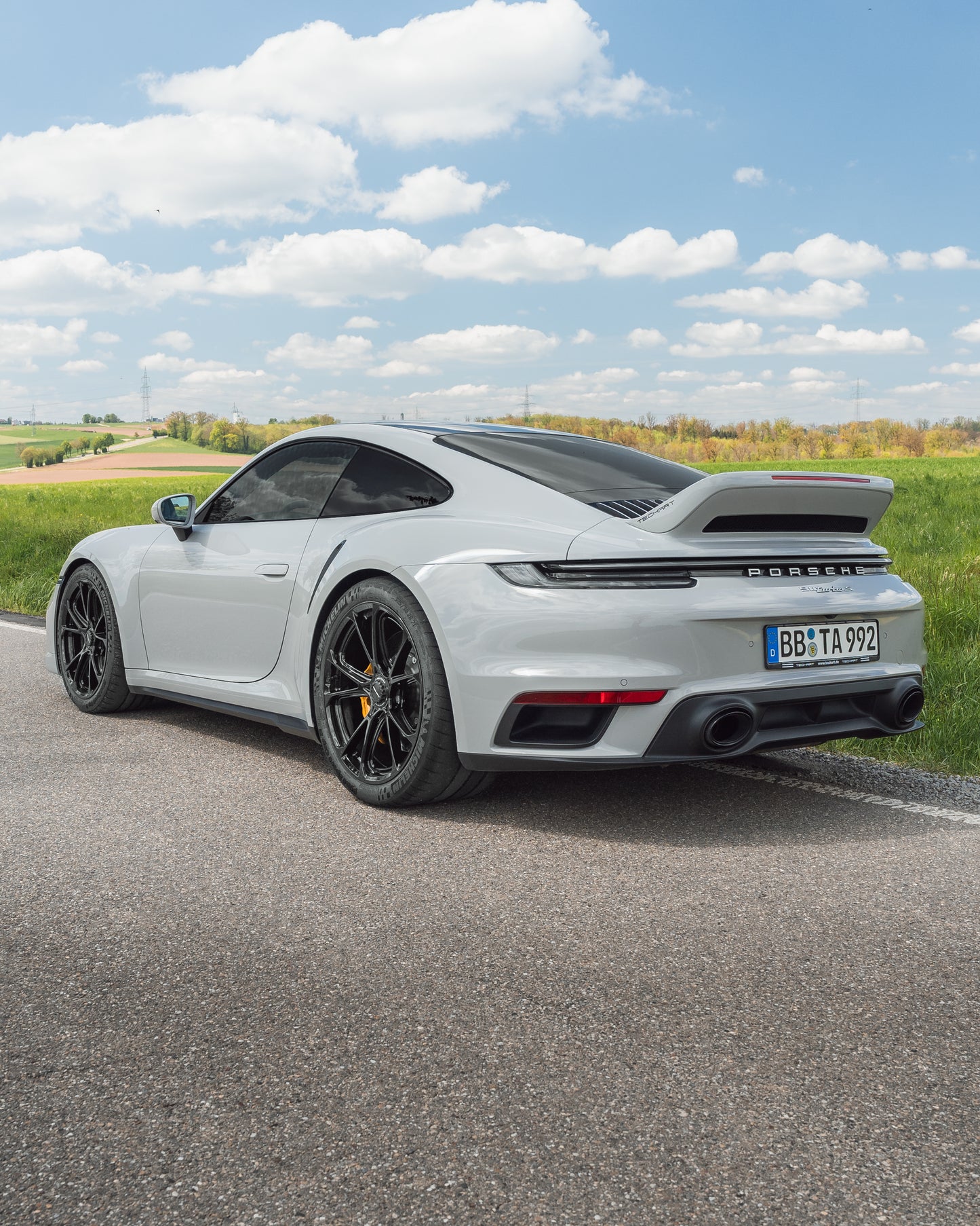Porsche 992 Turbo Coupé Rear spoiler III