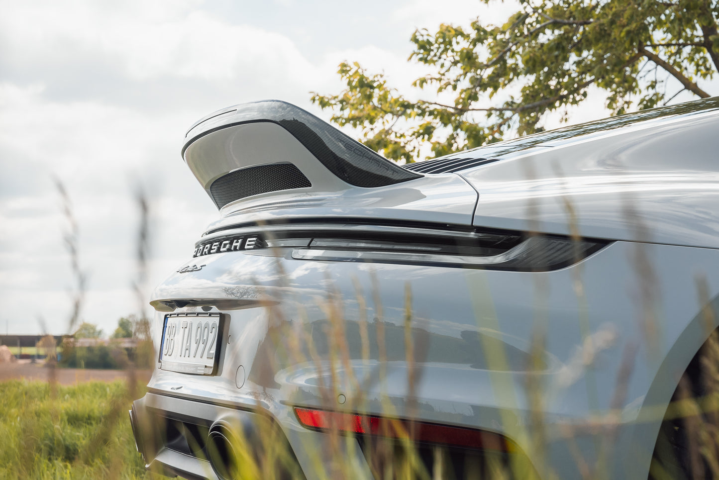 Porsche 992 Turbo Coupé Rear spoiler III