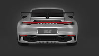 Porsche 992 Carrera with SportDesign rear apron Diffuser attachment rear bumper