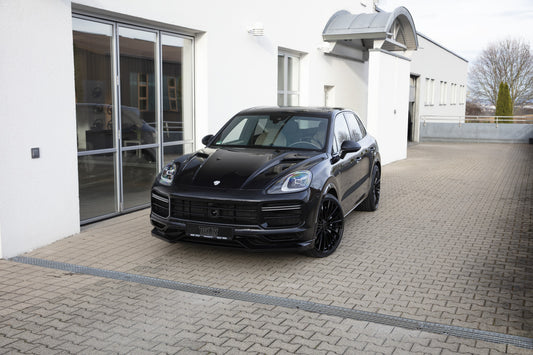 Porsche 9YA Cayenne / Coupe from model year 2018 Aero hood in carbon fiber