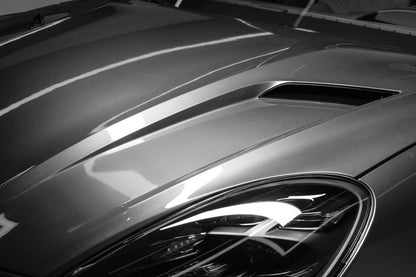 Porsche 9YA Cayenne / Coupe from model year 2018 Aero hood in carbon fiber