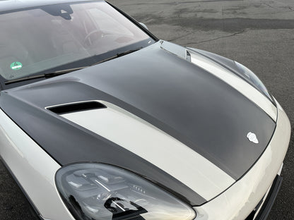 Porsche 9YA Cayenne / Coupe from model year 2018 Aero hood in carbon fiber