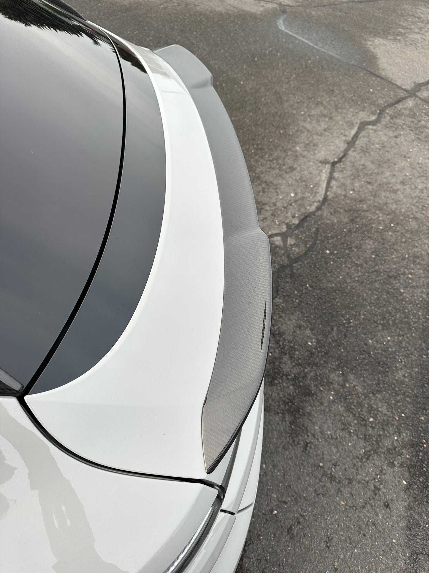 Porsche 9YA Cayenne Coupe from model year 2018 Rear Spoiler