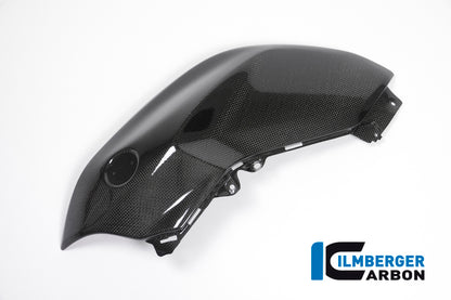 Tank side part left Carbon