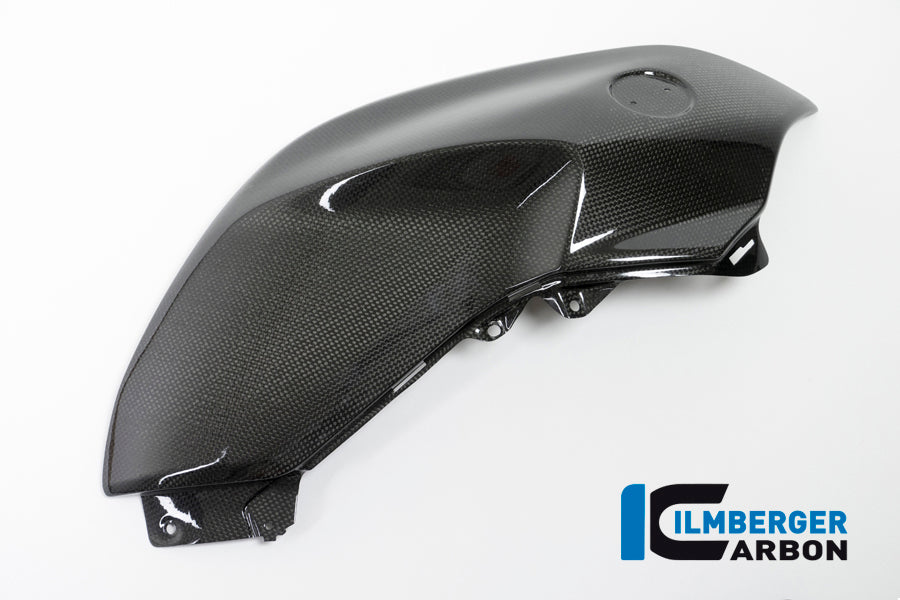 Tank side part right Carbon