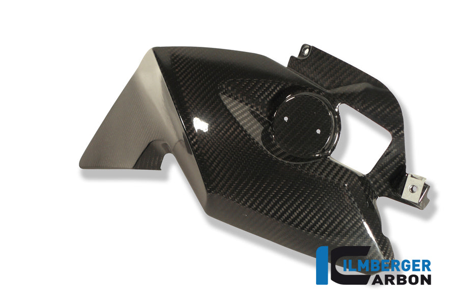 Tank side cover right Carbon