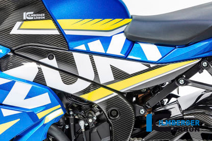 Lower Tank cover left Carbon - Suzuki GSX R 1000 '17