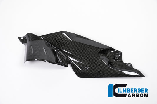 Side cover under tank left carbon
