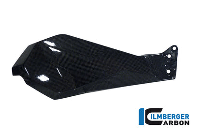 lower tank cover left / intake pipe cover left carbon