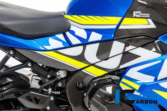 Lower Tank cover right Carbon - Suzuki GSX R 1000 '17
