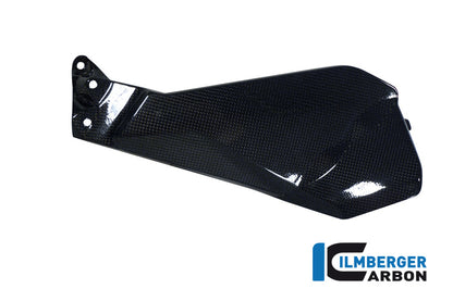 lower tank cover right / intake pipe cover right carbon