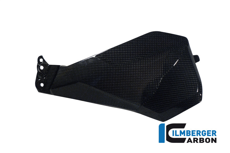 lower tank cover right / intake pipe cover right carbon
