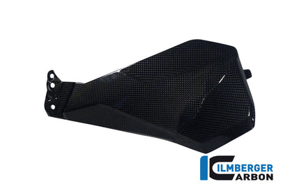lower tank cover right / intake pipe cover right carbon