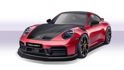 Porsche 992.2 Carrera Base (without SportDesign) Front Spoiler