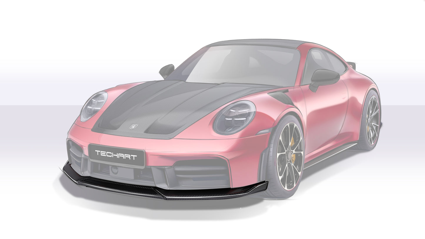 Porsche 992.2 Carrera base (without SportDesign) Front spoiler