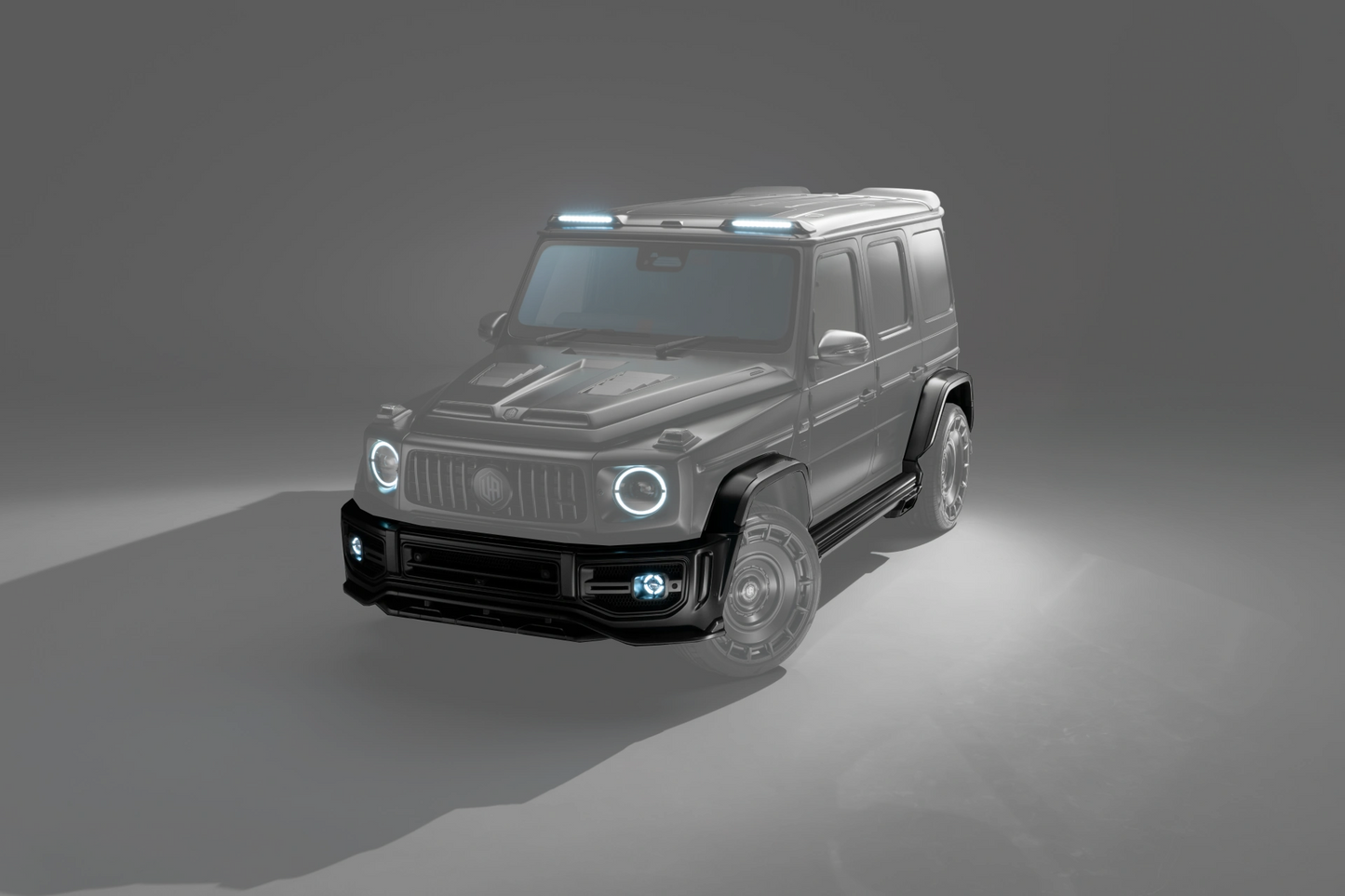 Mercedes W465 G-Wagon Widetrack URBAN Replacement Bumper Package: