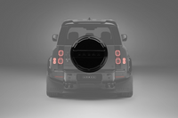 Defender L663 90/110/130/OCTA URBAN Embossed Rear Wheel Cover