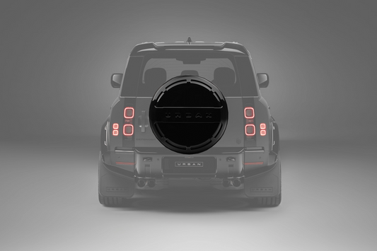 Defender L663 90/110/130/OCTA URBAN Embossed Rear Wheel Cover