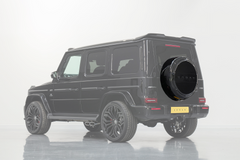 Mercedes W463A G-Wagon Softkit / Widetrack Rear Wheel Carrier - Visual Carbon Fibre with URBAN Letters