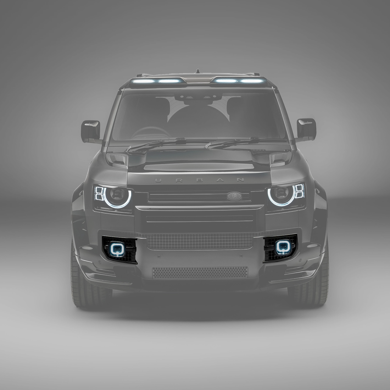 Defender L663 90/110/130 URBAN Front DRL Intakes with Nolden DRL'S