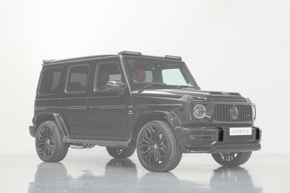 Mercedes W463A G-Wagon Softkit Bumper Overrider Set - Visual Carbon Fibre (4 PCs)
