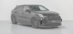 Audi RSQ8 Pre-Facelift Front Eyebrow Set - Visual Carbon Fibre
