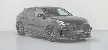 Audi RSQ8 Pre-Facelift Front Eyebrow Set - Visual Carbon Fibre