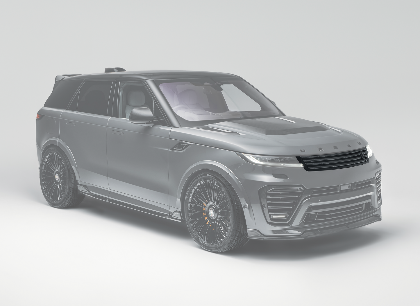 Range Rover L461 Visual Carbon Fibre Matrix Front Grille (For SV Model non-sv OEM front Grille required)