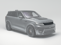 Range Rover L461 Visual Carbon Fibre Matrix Front Grille (For SV Model non-sv OEM front Grille required)