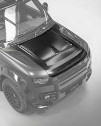 Defender L663 90/110/130 SVR Style Vented Carbon Fibre Bonnet