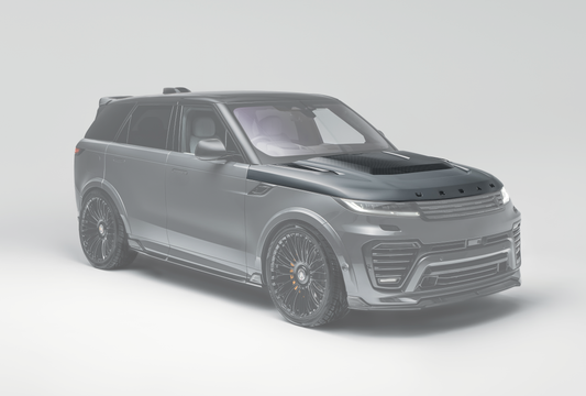 Range Rover L461 Semi-Visual Carbon Fibre Bonnet Assembly - Inc Visual top Vents & Premium Branding