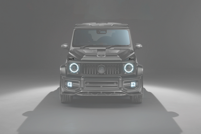 Mercedes W463A/W465 G-Wagon / Softkit / Widetrack Upper Turning Signal Trim - Visual Carbon Fibre (Pair)