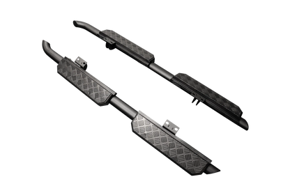 Defender L663 110/130/OCTA Side Steps - Chequer Finish