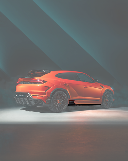 Urus SE - Lower Side Sills - Visual Carbon Fibre