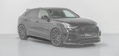 Audi RSQ8 Pre-Facelift Lower Sills - Visual Carbon Fibre with URBAN Emblem