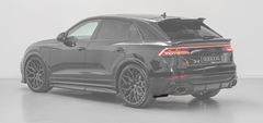 Audi RSQ8 Pre-Facelift Rear Quarter Sills - Visual Carbon Fibre