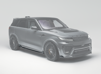 Range Rover L461 Visual Carbon Fibre Lower Sill & Canard pack (For SV Models, non-SV OEM door Moldings required)