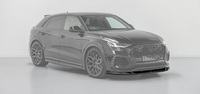 Audi RSQ8 Pre-Facelift Front Splitter - Visual Carbon Fibre with URBAN Emblem