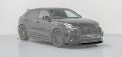 Audi RSQ8 Pre-Facelift Front Splitter - Visual Carbon Fibre with URBAN Emblem