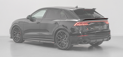 Audi RSQ8 Pre-Facelift Lower Rear Lip Spoiler - Visual Carbon Fibre