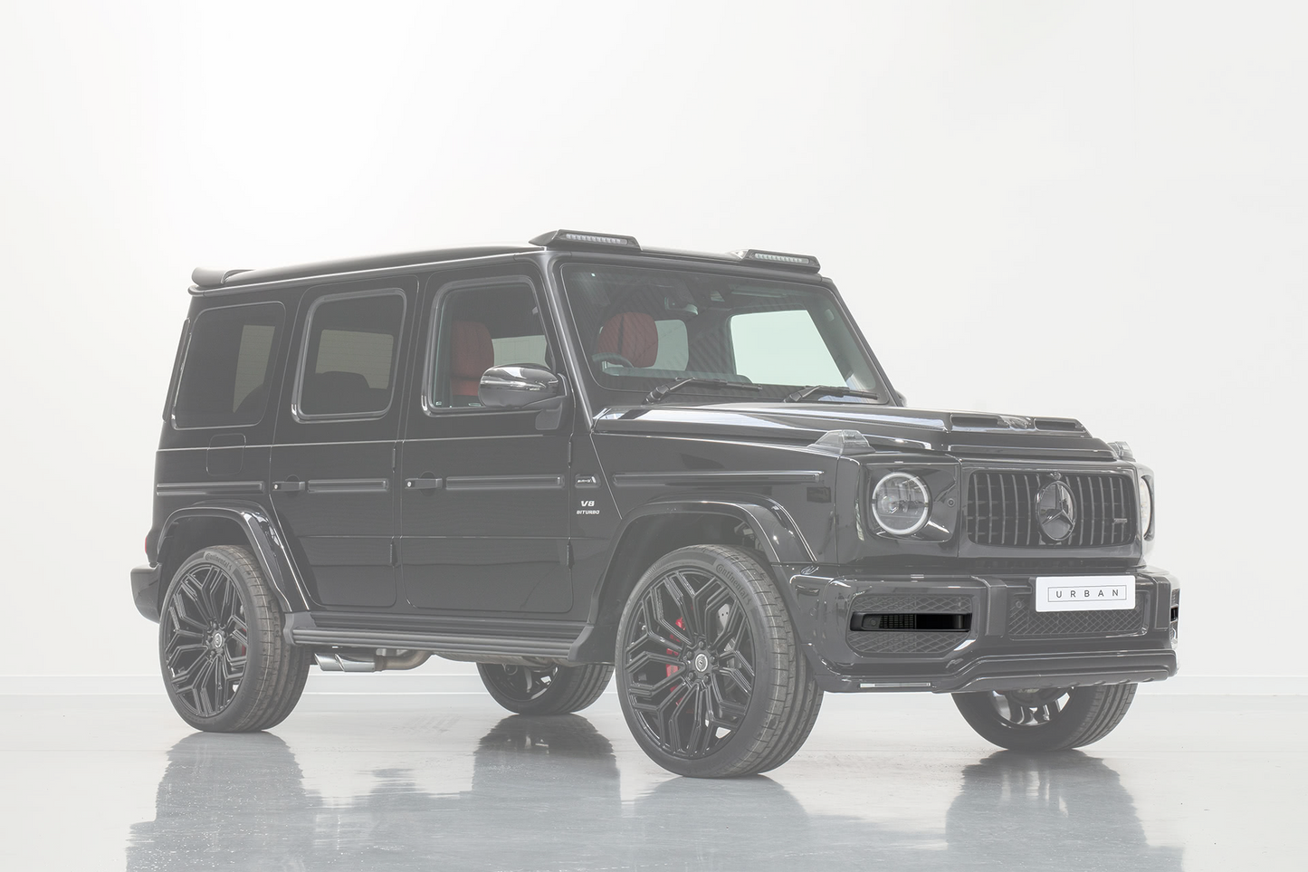 Mercedes W463A G-Wagon Softkit Bumper Intake Trims - Visual Carbon Fibre (Pair)