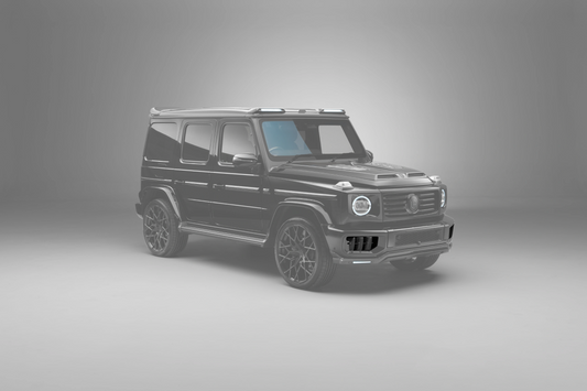 Mercedes W465 G-Wagon Aerokit Bumper Intake Trims - Visual Carbon Fibre (Pair)